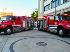 Refuerza Toño Astiazarán equipamiento de bomberos con cuatro unidades nuevas