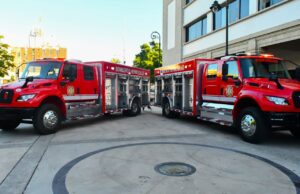 Refuerza Toño Astiazarán equipamiento de bomberos con cuatro unidades nuevas