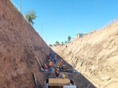 Avanza Agua de Hermosillo con la rehabilitación del colector principal del bulevar Paseo Río Sonora