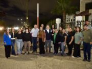 Entrega Toño Astiazarán tramo 96 de Camina Segura en La Campiña, obra ganadora del Presupuesto CRECES