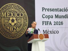 VIDEO: Sheinbaum dijo que donará su boleto del mundial 2026 al pueblo