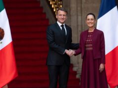 “Sheinbaum y Macron fortalecen cooperación bilateral entre México y Francia”