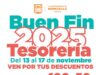 Ofrecerá Tesorería Municipal descuentos en el Buen Fin 2025