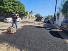 Este martes se trabajó en bacheo en 12 colonias de Hermosillo