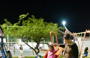 Beneficia Toño Astiazarán a familias con renovación del parque Las Cachoras, obra ganadora del presupuesto CRECES