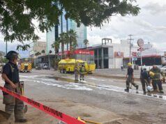 VIDEOS: Hombre roba pipa con gas en Hermosillo, provoca persecución, choques y gran alboroto