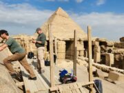 Detectan posibles cavidades ocultas en la pirámide de Menkaure en Egipto