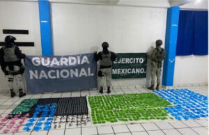 Mesa Estatal de Seguridad retira de circulación más de 23.6 millones de dosis de droga en Sonora