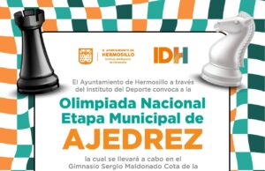 Invita Gobierno Municipal a participar en etapa municipal hacia la Olimpiada Nacional de Ajedrez