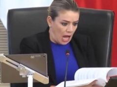 VIDEO: Esta fue la reacción de la diputada Noemí Márquez al ver que tenia que leer dictamen de 100 páginas