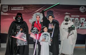 Viven familias hermosillenses una Víactiva al estilo Star Wars