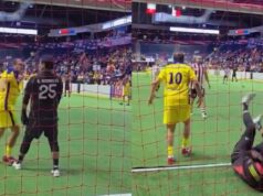 Cuauhtémoc Blanco vuelve a generar polémica por golpear a portero en partido de Leyendas