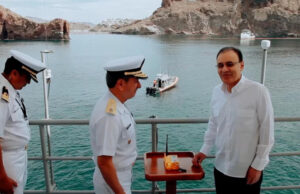 Gobernador Durazo detona turismo sustentable; primer Arrecife Artificial Sonorense registra avance superior al 70%