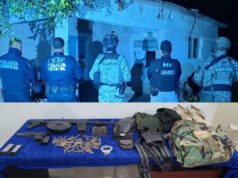 Mesa Estatal de Seguridad asegura más de un millón de dosis de droga y detiene a 163 personas en operativos por Sonora