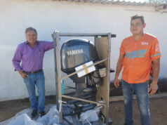 Fortalece Sagarhpa labor de pescadores con entrega de motores