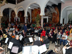 Presenta Isssteson Concierto Coral Navideño de Casa Club en Palacio de Gobierno