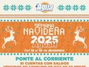 Anuncia Agua de Hermosillo la Semana Navideña con grandes descuentos en tarifa doméstica