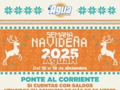 Anuncia Agua de Hermosillo la Semana Navideña con grandes descuentos en tarifa doméstica