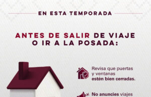 Exhorta SSPC Sonora a tomar medidas preventivas durante estas vacaciones