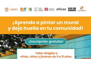 Invita DIF Hermosillo a taller para aprender a pintar un mural