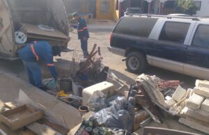 Retira Gobierno de Hermosillo 32 toneladas de cacharros al Norte de la ciudad