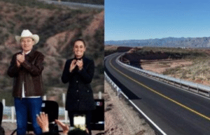 Sheinbaum y Durazo saldan deuda histórica; entregan carretera Bavispe-Nuevo Casas Grandes en beneficio de miles de sonorenses
