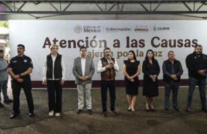 ENCABEZA JAVIER LAMARQUE JORNADA DE SERVICIO POR LA PAZ Y LA SEGURIDAD SOCIAL EN CAJEME