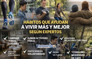 Los hábitos que más influyen en vivir más y mejor, según expertos