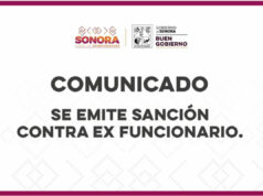 Emiten sentencia económica y administrativa en contra del exfuncionario Juan Alán “N”, por caso CECOP