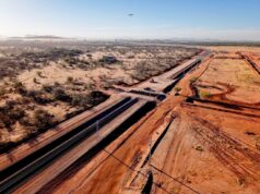 Supervisa Toño Astiazarán avance de la primera etapa del Libramiento Norponiente