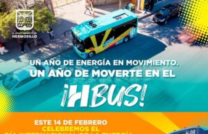 Ofrecerá Gobierno Municipal de Hermosillo paseos gratuitos en el H Bus al Parque Madero