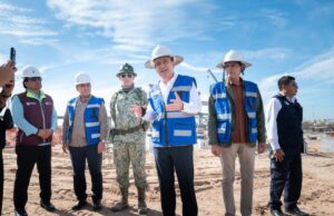 Reporta Gobernador Durazo 35% de avance en construcción del Hospital del IMSS en San Luis Río Colorado