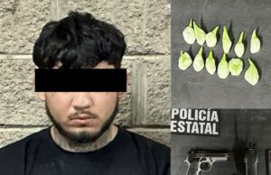 Fuerza operativa de la Policía Estatal detiene a persona armada en Puerta del Rey