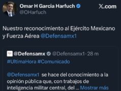 Harfuch reconoce al Ejército tras operativo en Jalisco
