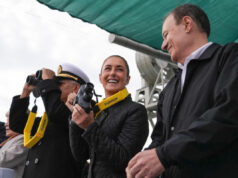 Sheinbaum y Durazo consolidan primer arrecife artificial del país con hundimiento ex buque”