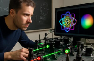 Descubren un mundo oculto de 48 dimensiones en la luz cuántica