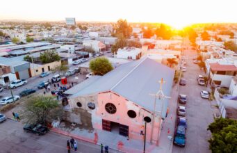 Recorre Toño Astiazarán trabajos de obra ganadora de Presupuesto CRECES en colonia Misioneros