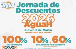 Realizará Agua de Hermosillo Jornada de Descuentos este 5 de marzo en Parque “CRECES” Villas del Mar