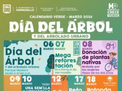 Continúa Gobierno Municipal agenda de actividades del Día del Árbol y del Arbolado Urbano