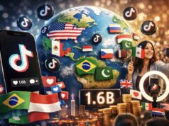 TikTok consolida su dominio global con 1.6 mil millones de usuarios; México se ubica entre los países con mayor presencia
