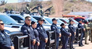 Participa CEPC Sonora en banderazo del Operativo de Semana Santa en San Carlos