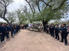 Convive Policía Estatal y JPP con jóvenes en campamento semana santa 2026