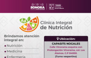 Impulsa Secretaría de Salud prevención de la obesidad con Clínicas Integrales de Nutrición