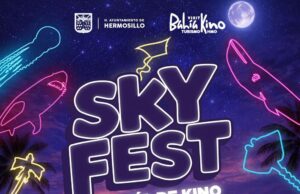 Prepara Gobierno Municipal colorida diversión con el Sky Fest en Bahía de Kino