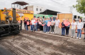 Inicia Toño Astiazarán recarpeteo de vialidad en Pueblitos; beneficiará a 19 colonias