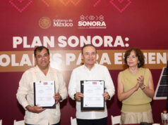 Con Techos Solares, Durazo y Sheinbaum reducen gasto eléctrico en familias sonorenses