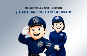 Promueve SALVA PESP cultura de paz en la niñez con personajes de Señor y Señora Justicia
