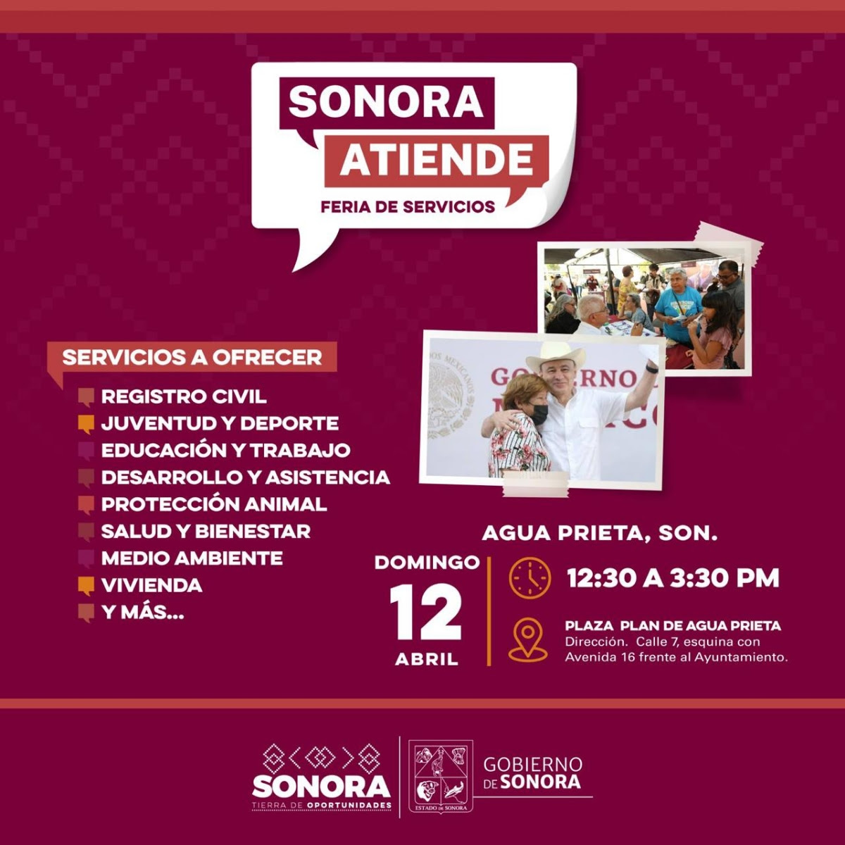 Gobierno de Sonora acerca servicios de salud preventiva a la población ...