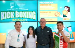 Invita IDH al Torneo Estatal de Kickboxing, Batalla Hermosillo 2026