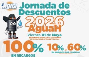 Residentes del Cortijo podrán aprovechar la jornada de descuentos Agua de Hermosillo